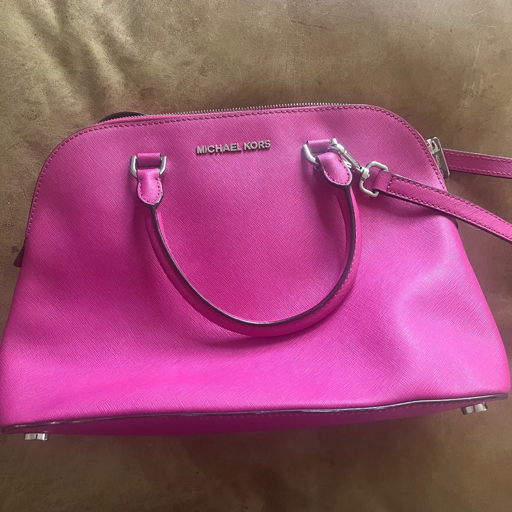Magenta Michael Kors Purse